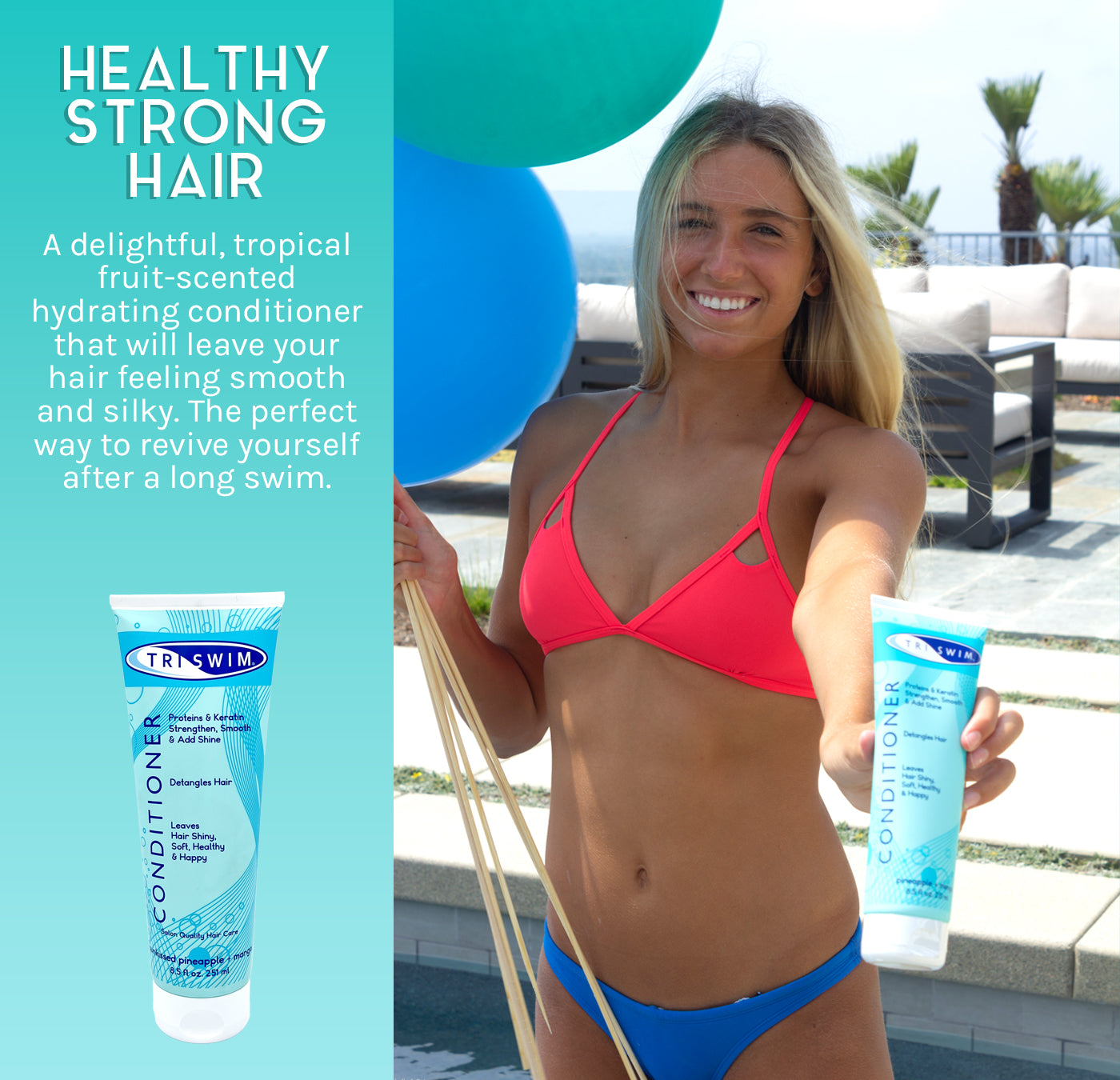 Swim and still have Healthy Strong Hair