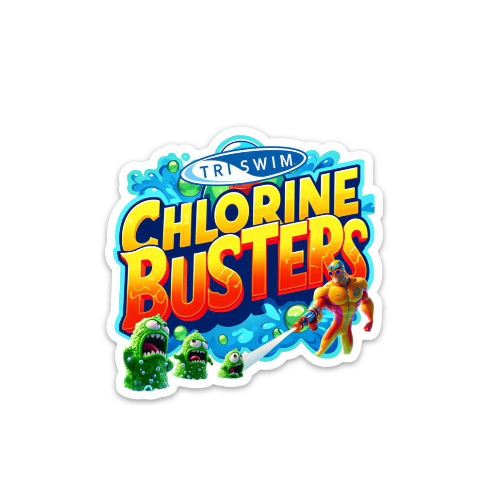 Chlorine Busters Sticker