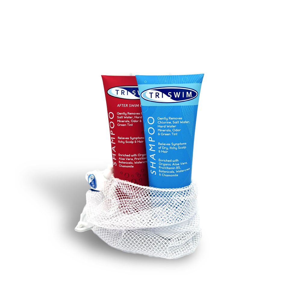 TRISWIM Red Shampoo / Blue Shampoo Gift Set