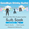 TRISWIM Shot Set with SUIT SOAK in Travel Bag