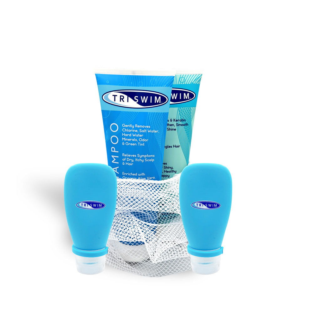 TRISWIM Shampoo / Conditioner Gift Set with Squishies