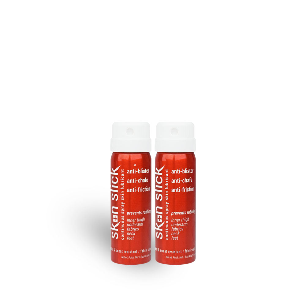 SKIN SLICK® Anti-Chafe Anti-Blister Spray Skin Lubricant 1.5 oz Bundle